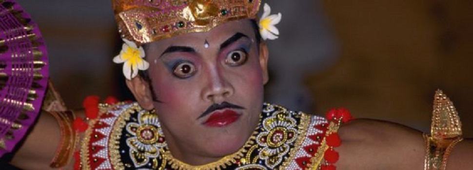 Indonesian dancer in Bali