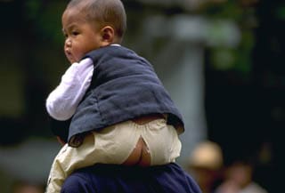 Pants plit for convenience China