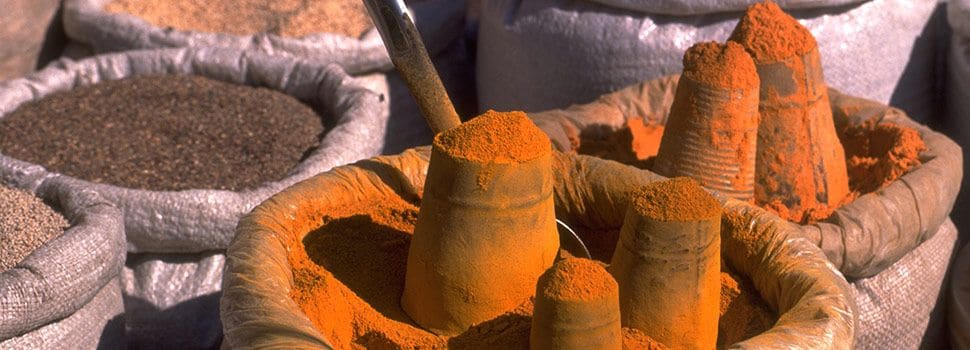 Bag or rich curry powder